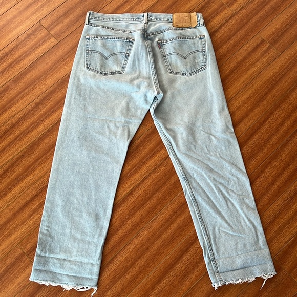 Vintage Mens Levis 501 Denim Jeans 38 x 30 - Picture 2 of 9